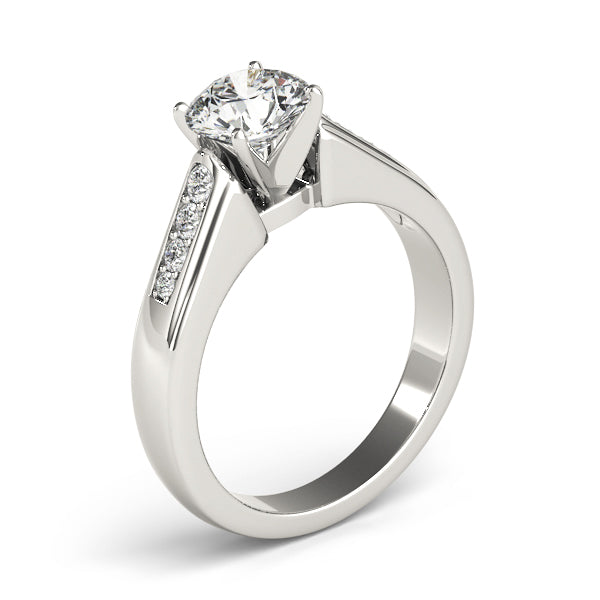 Engagement Rings Single Row Channel Set - TN82831