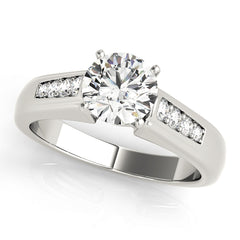 Engagement Rings Single Row Channel Set - TN82831