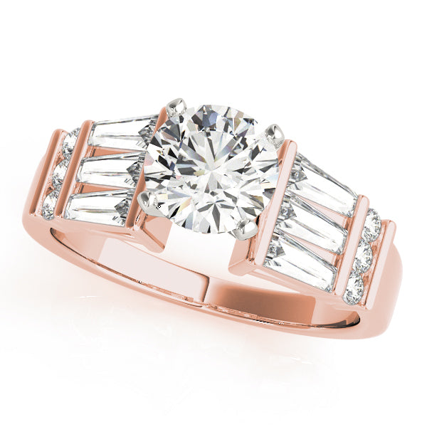 Engagement Rings Fancy Shape Baguette Remounts - TN82841