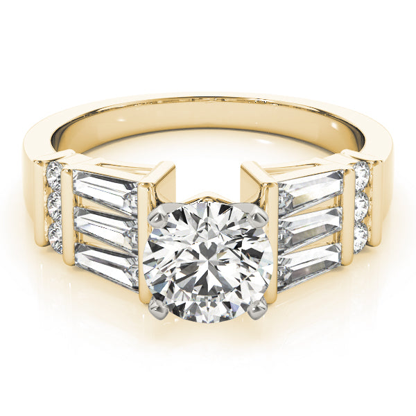 Engagement Rings Fancy Shape Baguette Remounts - TN82841