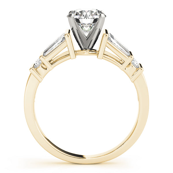 Engagement Rings Fancy Shape Baguette Remounts - TN82841