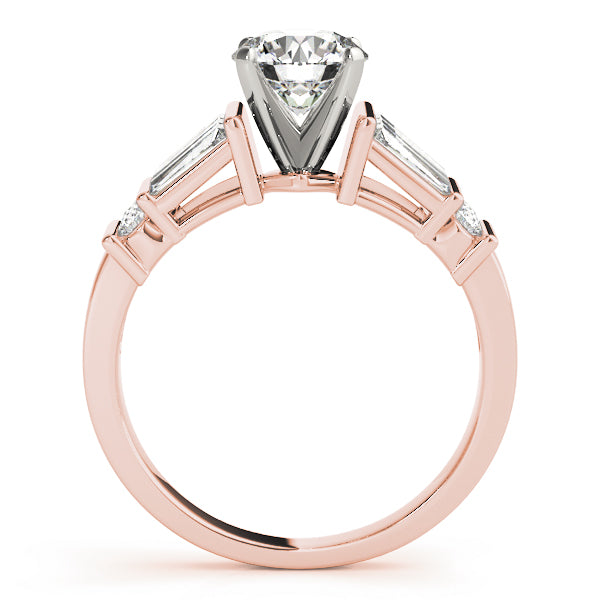 Engagement Rings Fancy Shape Baguette Remounts - TN82841