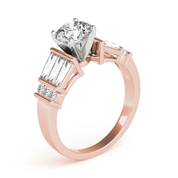 Engagement Rings Fancy Shape Baguette Remounts - TN82841