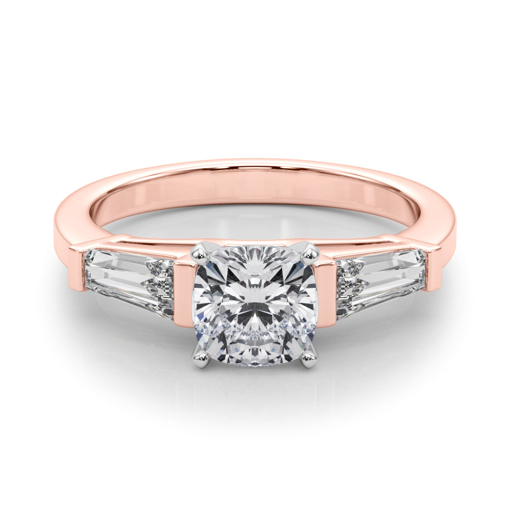 Engagement Rings 3 Stone Baguette - TN82844