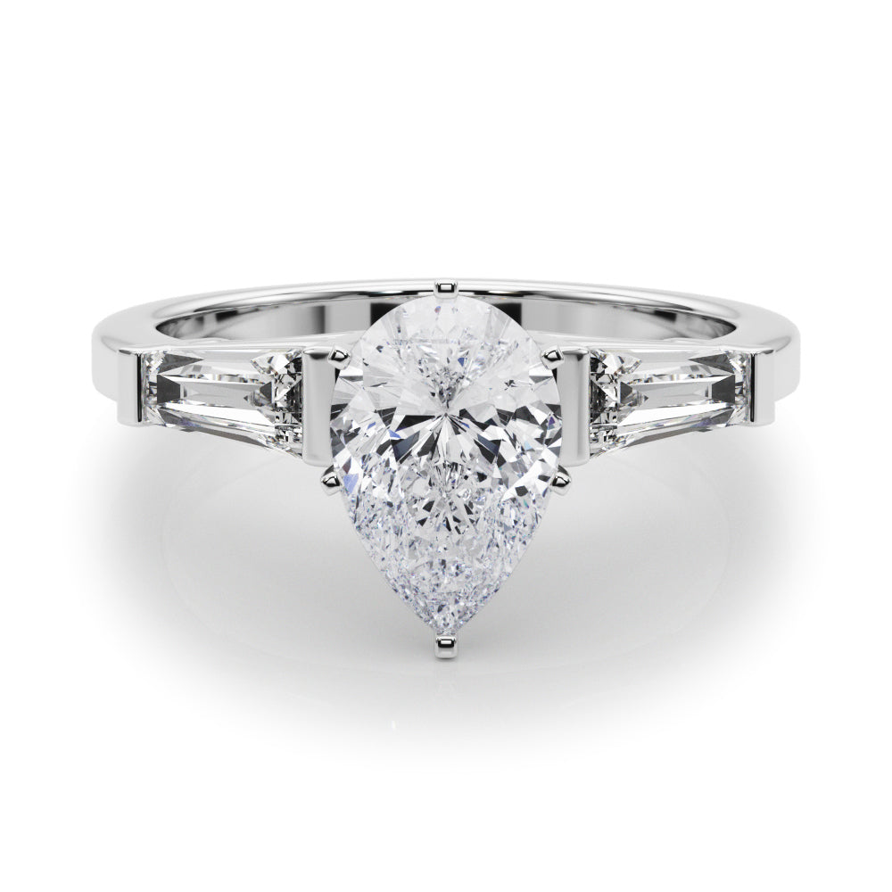 Engagement Rings 3 Stone Baguette - TN82844