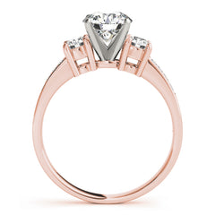 Engagement Rings 3 Stone Round - TN82852