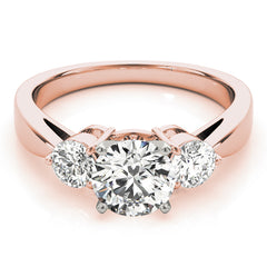 Engagement Rings 3 Stone Round - TN82867