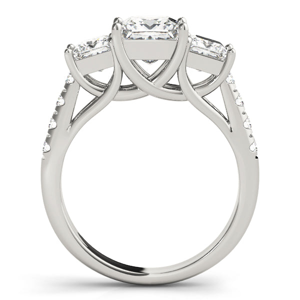 Engagement Rings 3 Stone Princess - TN82872