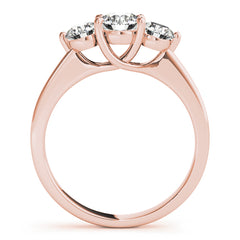 Engagement Rings 3 Stone Round - TN82873