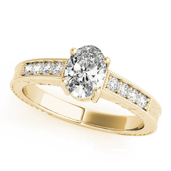 Engagement Rings Single Row Prong Set - TN82898