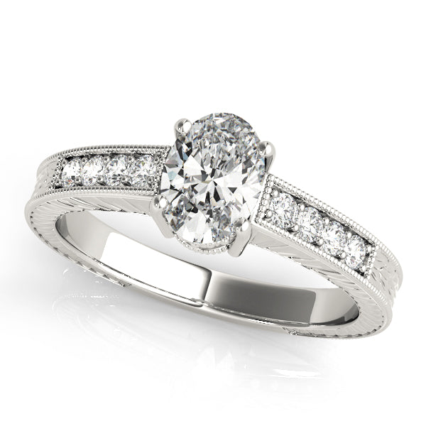 Engagement Rings Single Row Prong Set - TN82898