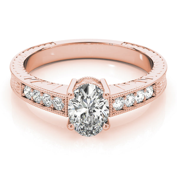 Engagement Rings Single Row Prong Set - TN82898