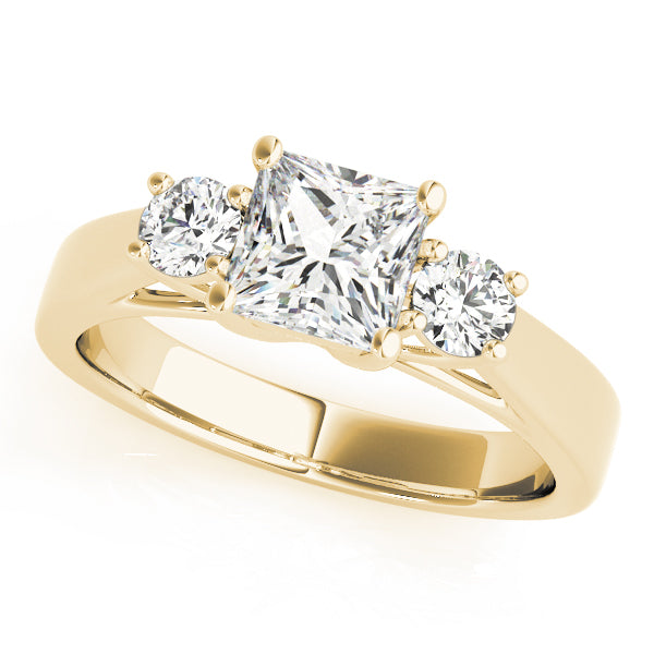 Engagement Rings 3 Stone Princess - TN82921