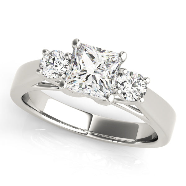 Engagement Rings 3 Stone Princess - TN82921