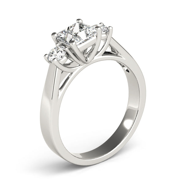 Engagement Rings 3 Stone Princess - TN82921