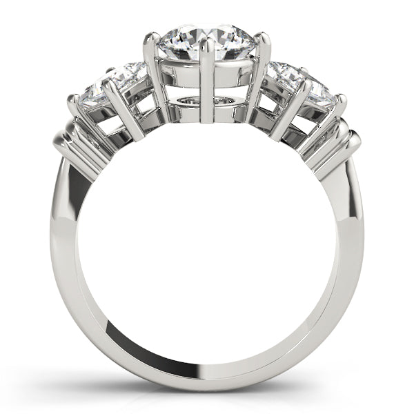 Engagement Rings 3 Stone Round - TN82939