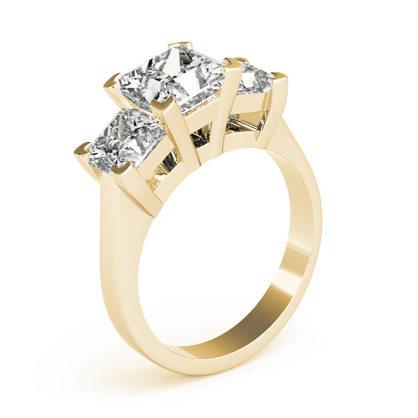 Engagement Rings 3 Stone Princess - TN82942