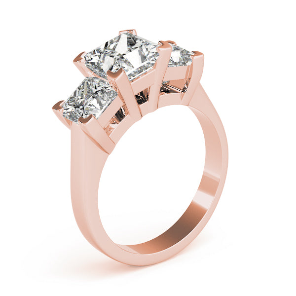 Engagement Rings 3 Stone Princess - TN82942