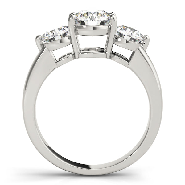 Engagement Rings 3 Stone Round - TN82950