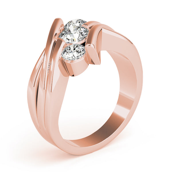 Engagement Rings 3 Stone Round - TN82957