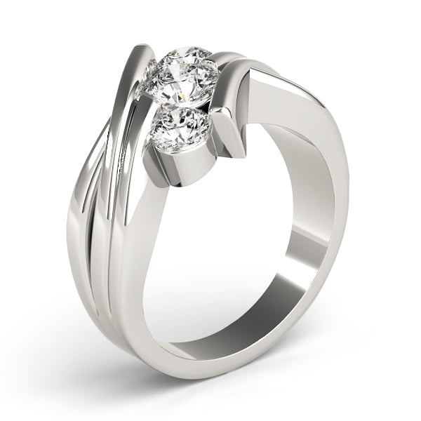 Engagement Rings 3 Stone Round - TN82957