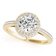 Engagement Rings Halo Round - TN82964