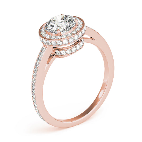 Engagement Rings Halo Round - TN82964