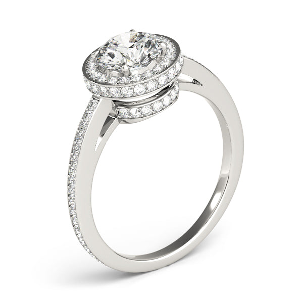 Engagement Rings Halo Round - TN82964