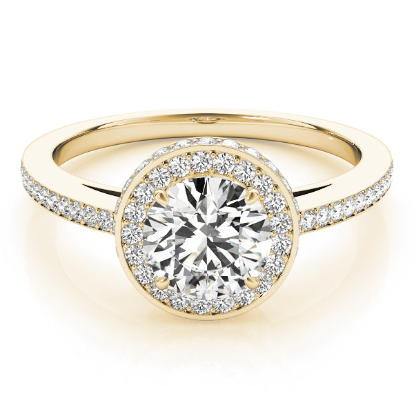 Engagement Rings Halo Round - TN82964