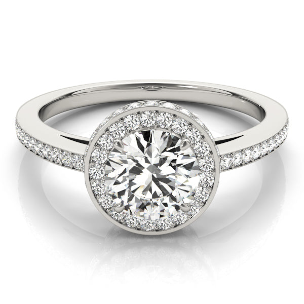 Engagement Rings Halo Round - TN82964