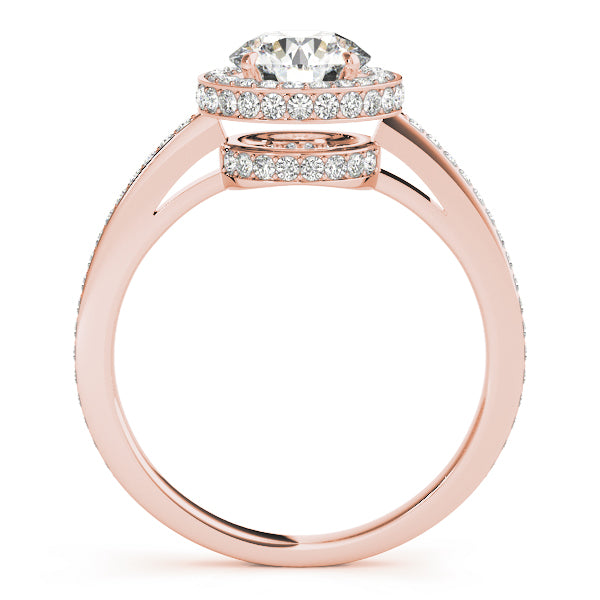 Engagement Rings Halo Round - TN82964