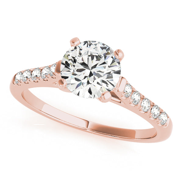Engagement Rings Single Row Prong Set - TN83090