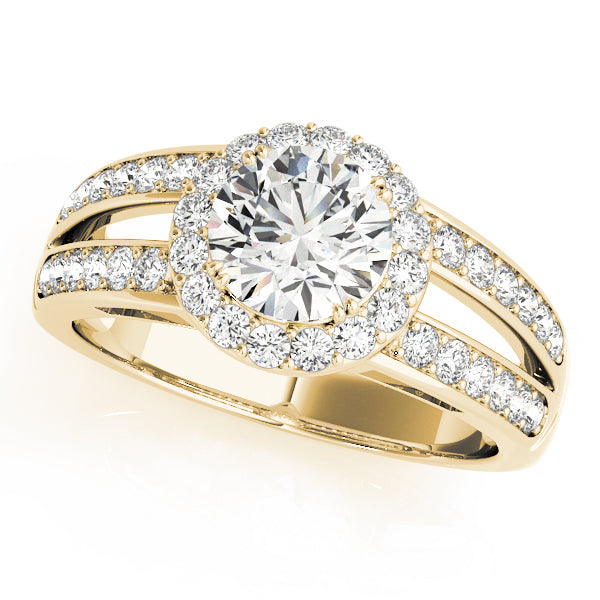 Engagement Rings Halo Round - TN83195