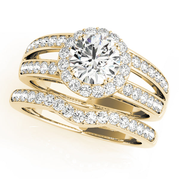 Engagement Rings Halo Round - TN83195