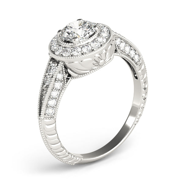 Engagement Rings Halo Round - TN83267