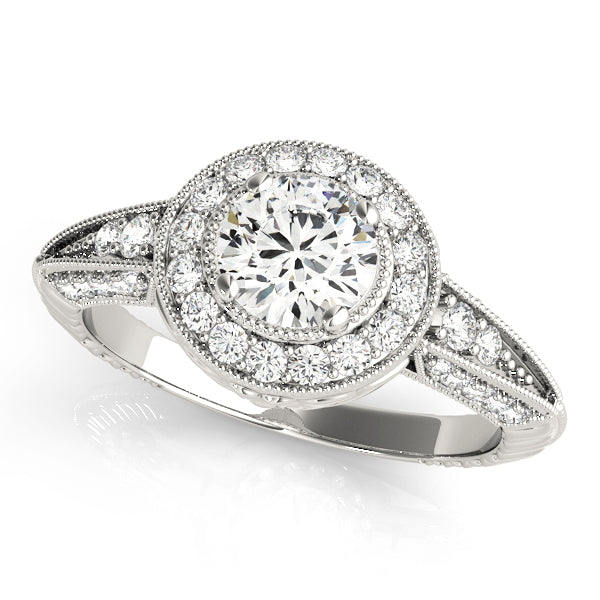 Engagement Rings Halo Round - TN83267