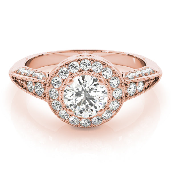 Engagement Rings Halo Round - TN83267