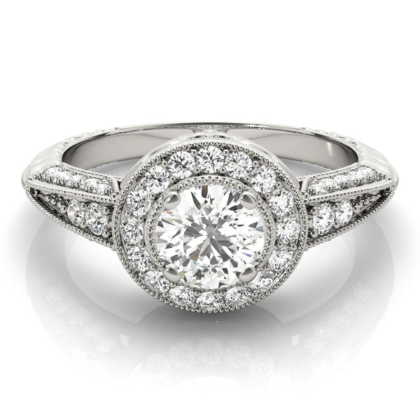 Engagement Rings Halo Round - TN83267