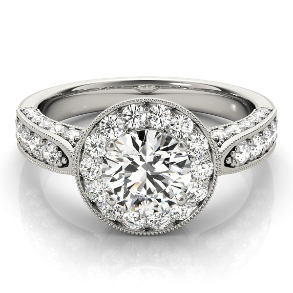 Engagement Rings Halo Round - TN83315