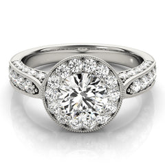 Engagement Rings Halo Round - TN83315