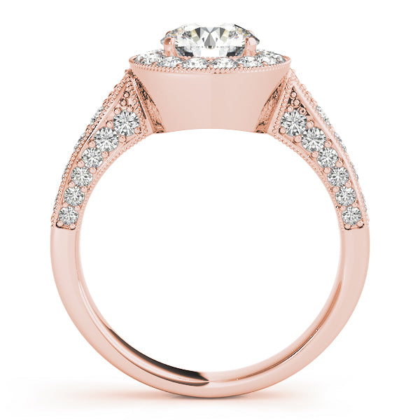 Engagement Rings Halo Round - TN83315