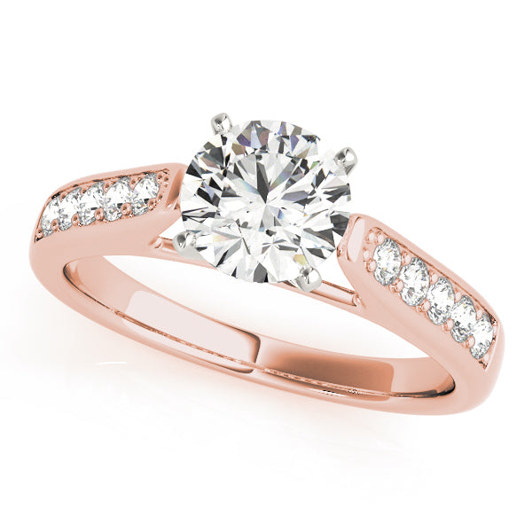 Engagement Rings Single Row Channel Set - TN83357