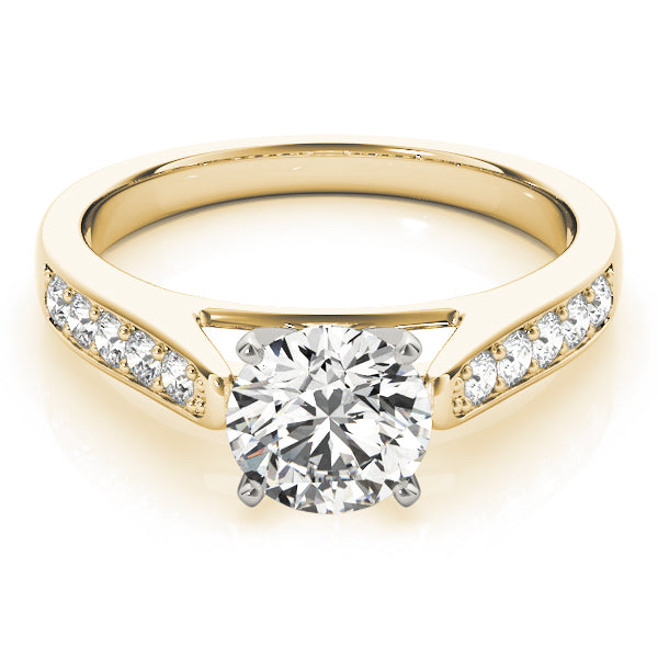 Engagement Rings Single Row Channel Set - TN83357