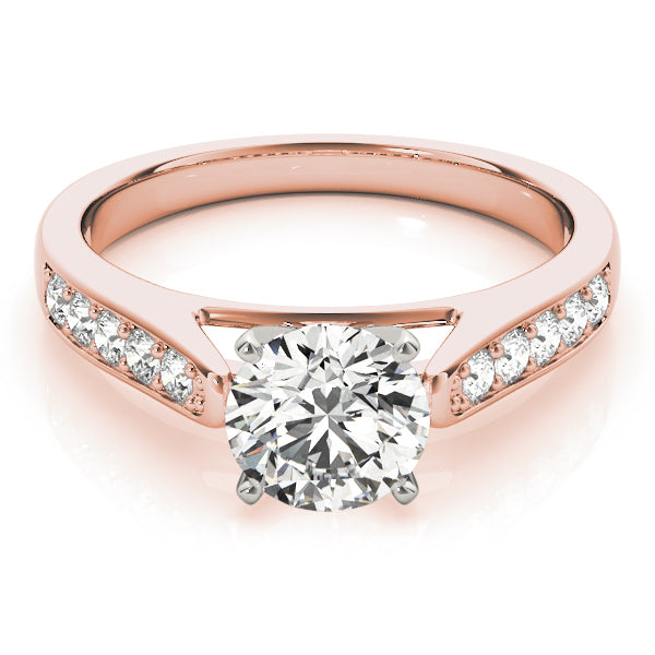 Engagement Rings Single Row Channel Set - TN83357