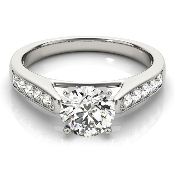 Engagement Rings Single Row Channel Set - TN83357