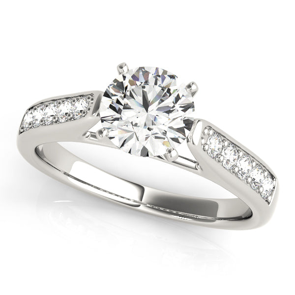 Engagement Rings Single Row Channel Set - TN83357