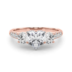 Engagement Rings 3 Stone Round - TN83364