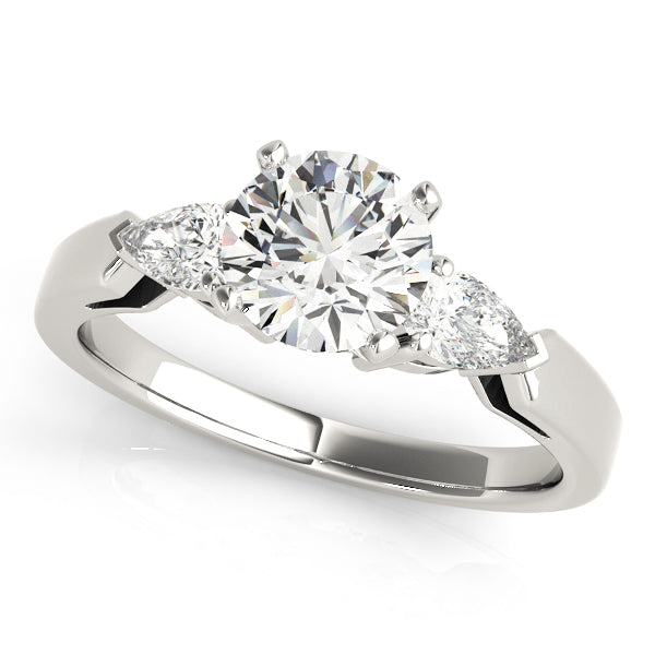 Engagement Rings 3 Stone Pear - TN83365