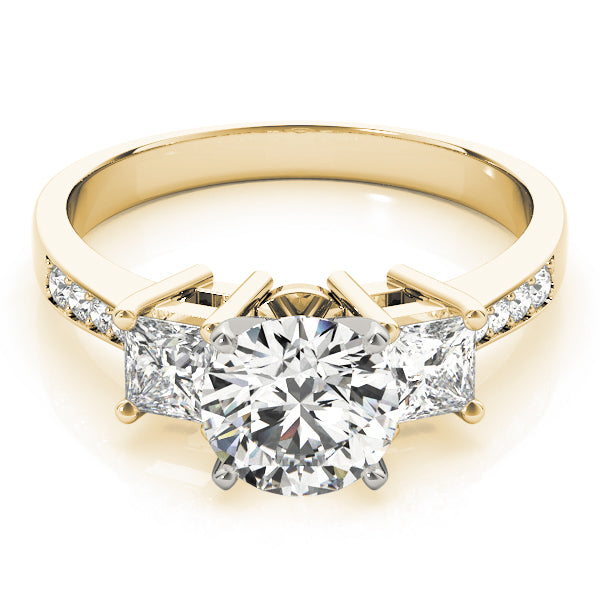 Engagement Rings 3 Stone Princess - TN83368