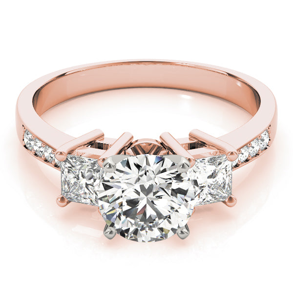 Engagement Rings 3 Stone Princess - TN83368